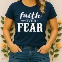Faith Over Fear Women's T-Shirt thumb 2