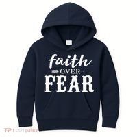 Faith Over Fear Kids Hoodie thumb 0