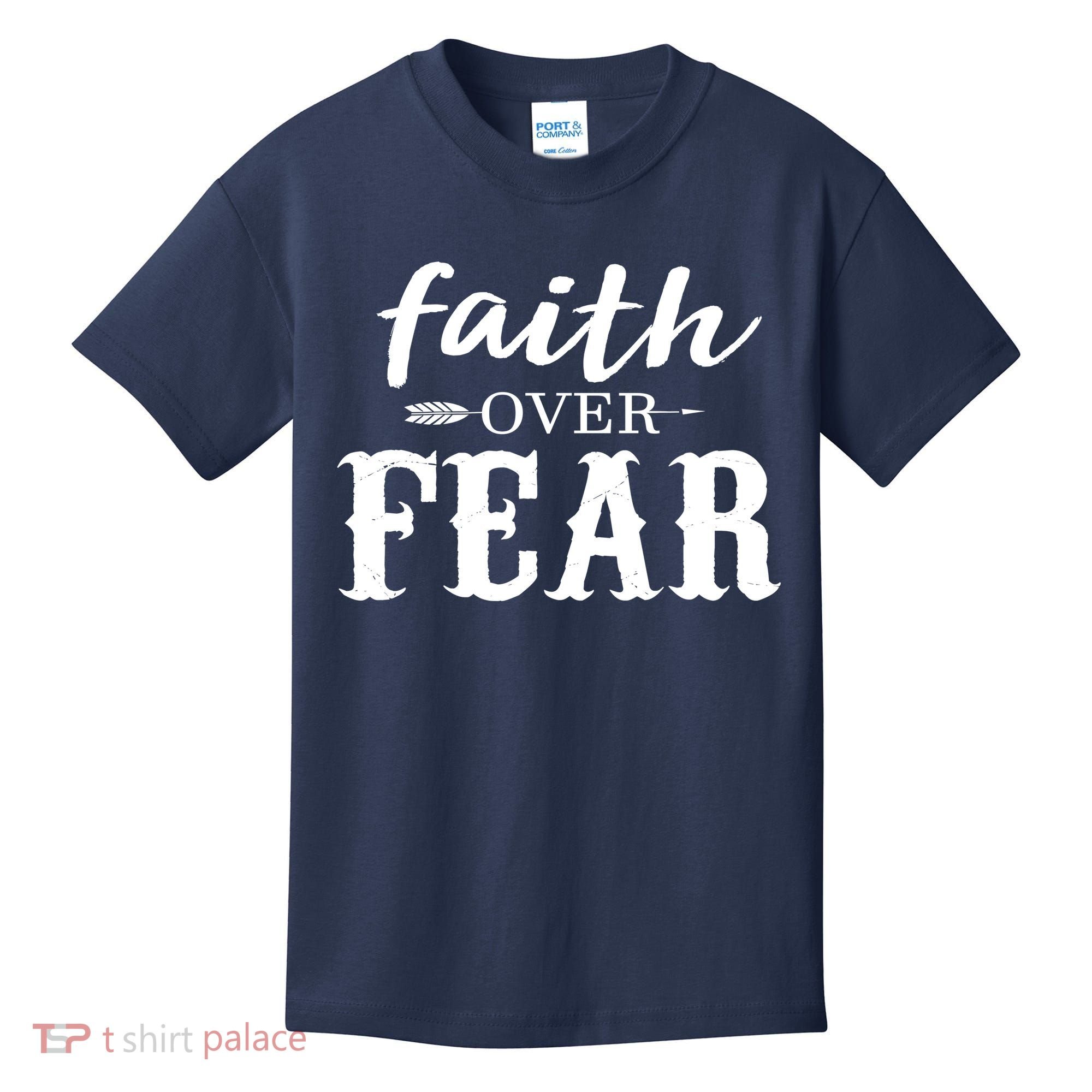 Faith Over Fear Kids T-Shirt