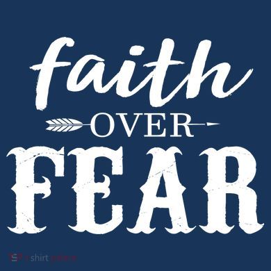 Faith Over Fear Kids T-Shirt