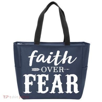 Faith Over Fear Tote Bag