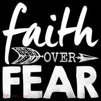 Faith Over Fear Christian Arrow Women's Hoodie thumb 2