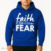 Faith Over Fear Christian Arrow Hoodie thumb 2