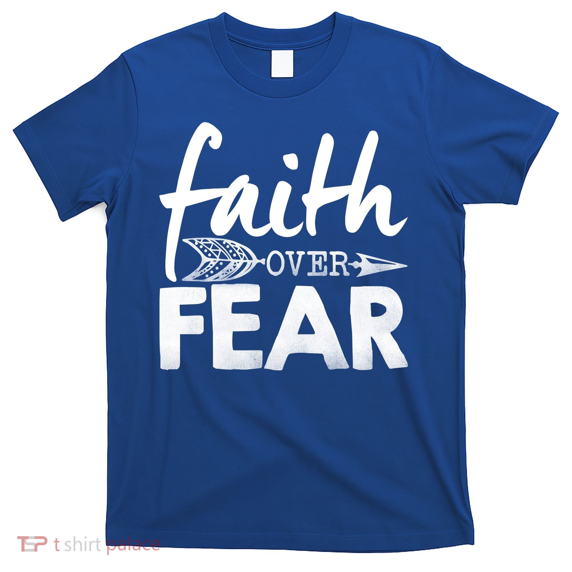 Faith Over Fear Christian Arrow T-Shirt