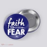 Faith Over Fear Christian Arrow Button thumb 0