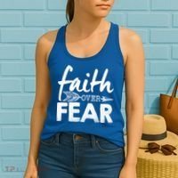 Faith Over Fear Christian Arrow Women's Tank Top thumb 2