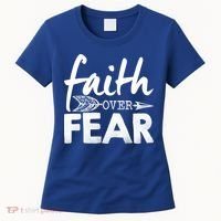 Faith Over Fear Christian Arrow Women's T-Shirt thumb 0