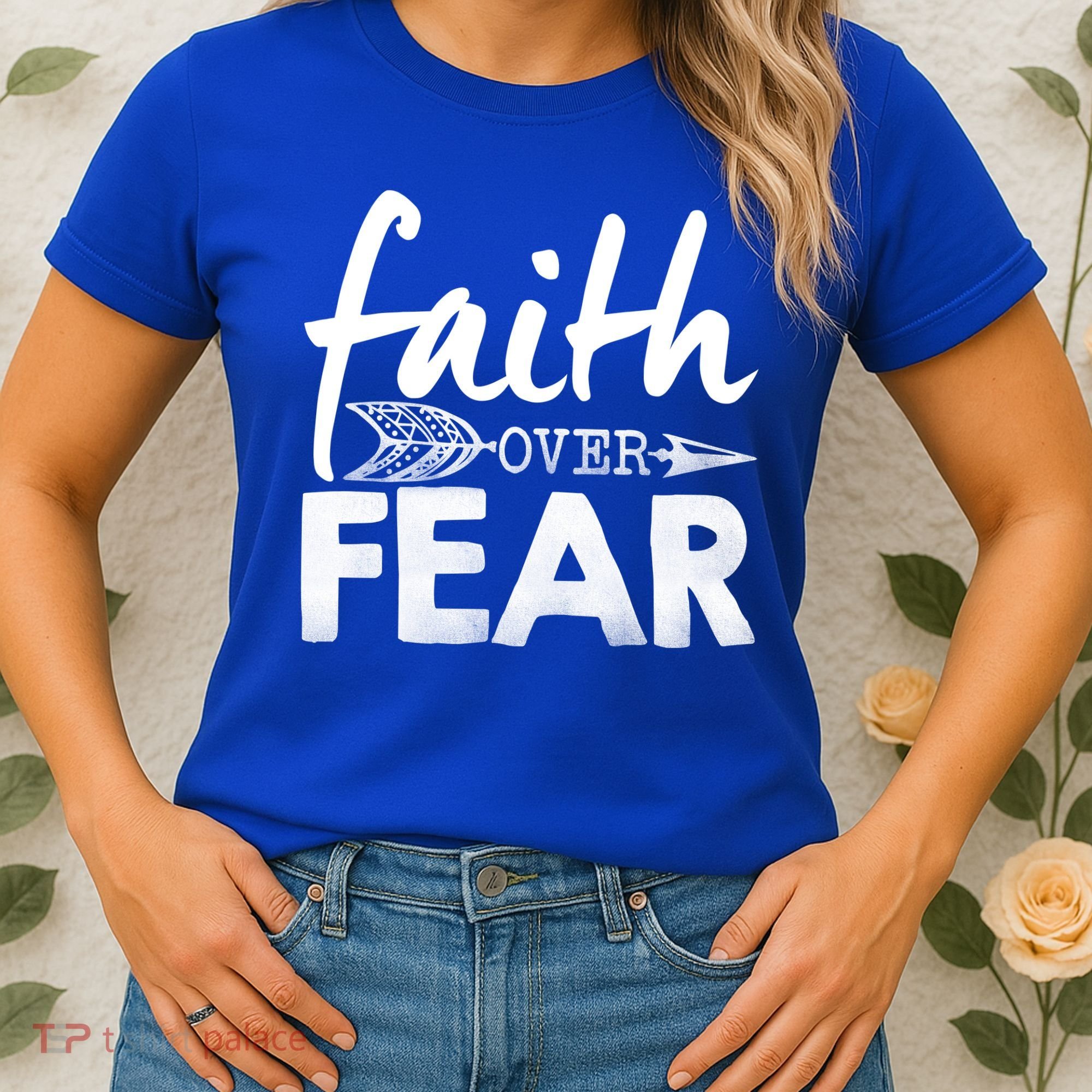 Faith Over Fear Christian Arrow Women's T-Shirt