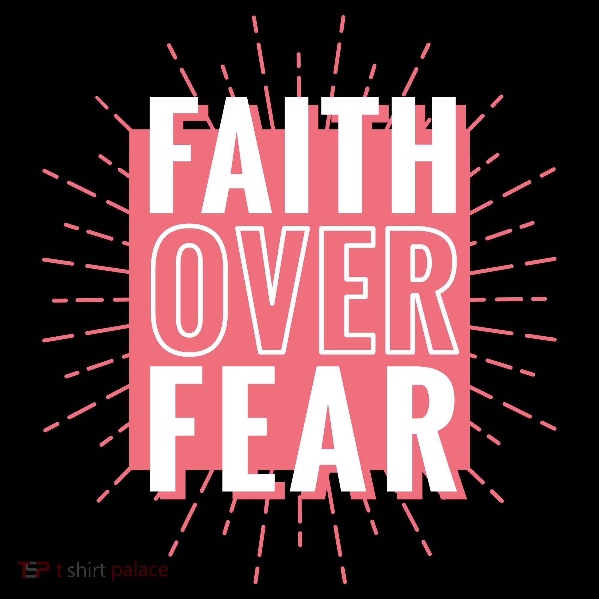 Faith Over Fear Cute Christian Quote  Coffee Mug