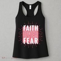 Faith Over Fear Cute Christian Quote  Women's Tank Top thumb 3