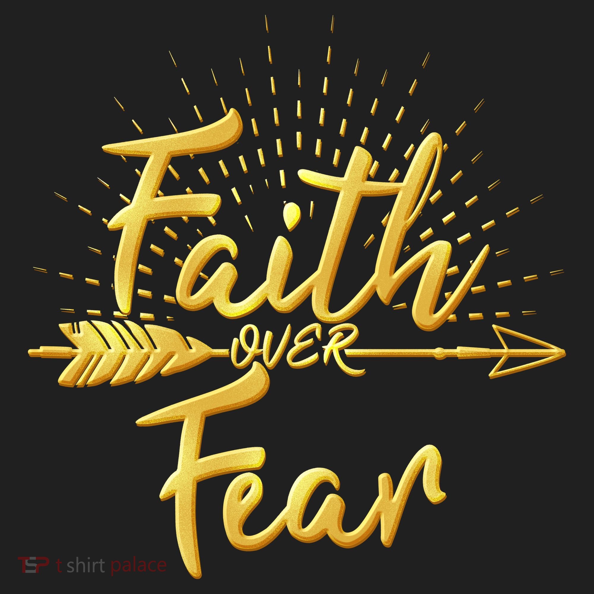 Faith Over Fear Gold Limited Edition 24oz Duet Stainless Steel Tumbler