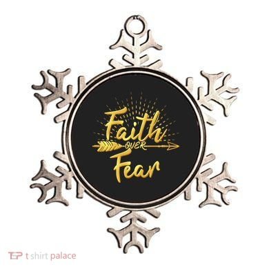 Faith Over Fear Gold Limited Edition Ornament