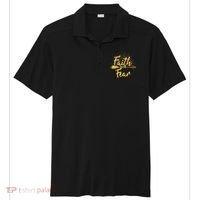 Faith Over Fear Gold Limited Edition Sport-Tek Posi-UV Pro Polo thumb 0
