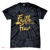 Faith Over Fear Gold Limited Edition Tie-Dye T-Shirt thumb 0