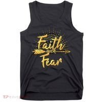 Faith Over Fear Gold Limited Edition Tank Top thumb 0
