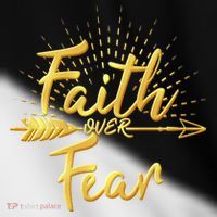 Faith Over Fear Gold Limited Edition Toddler Fine Jersey T-Shirt thumb 2