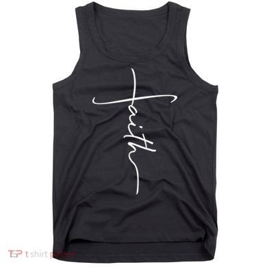 Faith Simple Script Logo Tank Top