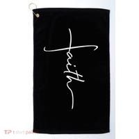 Faith Simple Script Logo Golf Towel thumb 0