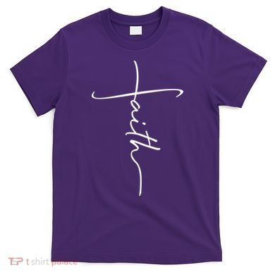 Faith Simple Script Logo T-Shirt