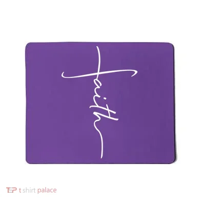 Faith Simple Script Logo Mousepad