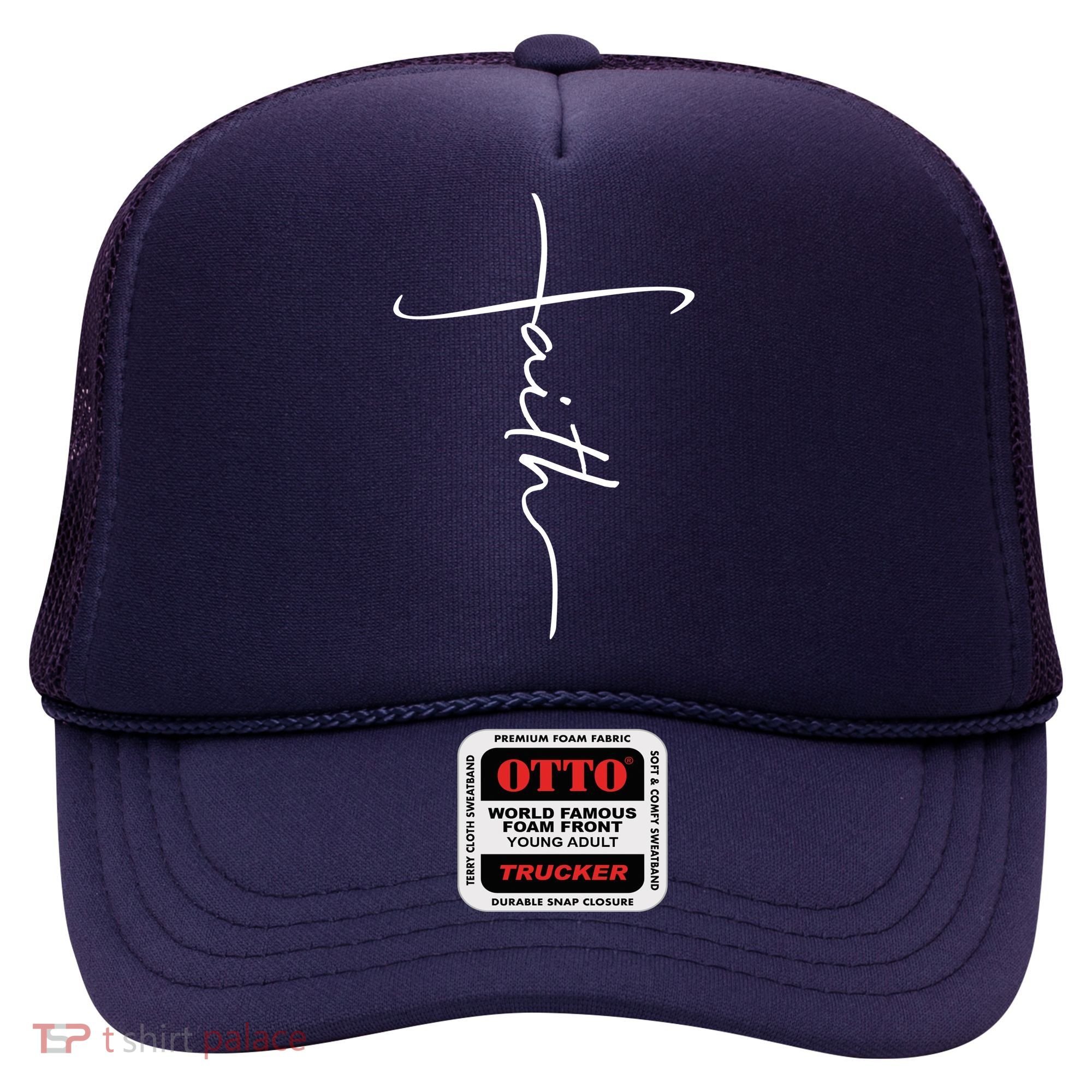 Faith Simple Script Logo Hat