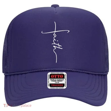 Faith Simple Script Logo Hat