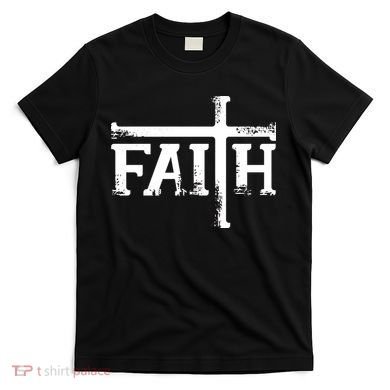 Faith Typo Logo T-Shirt