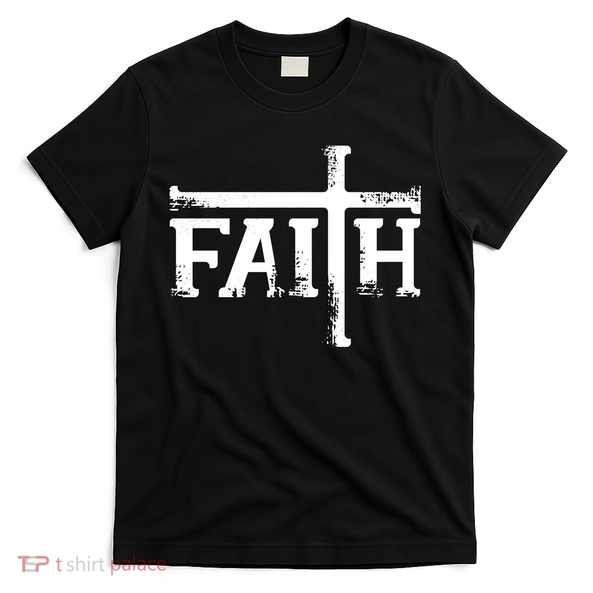 Faith Typo Logo T-Shirt