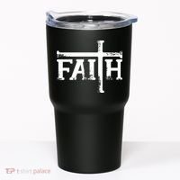 Faith Typo Logo Tumbler thumb 0