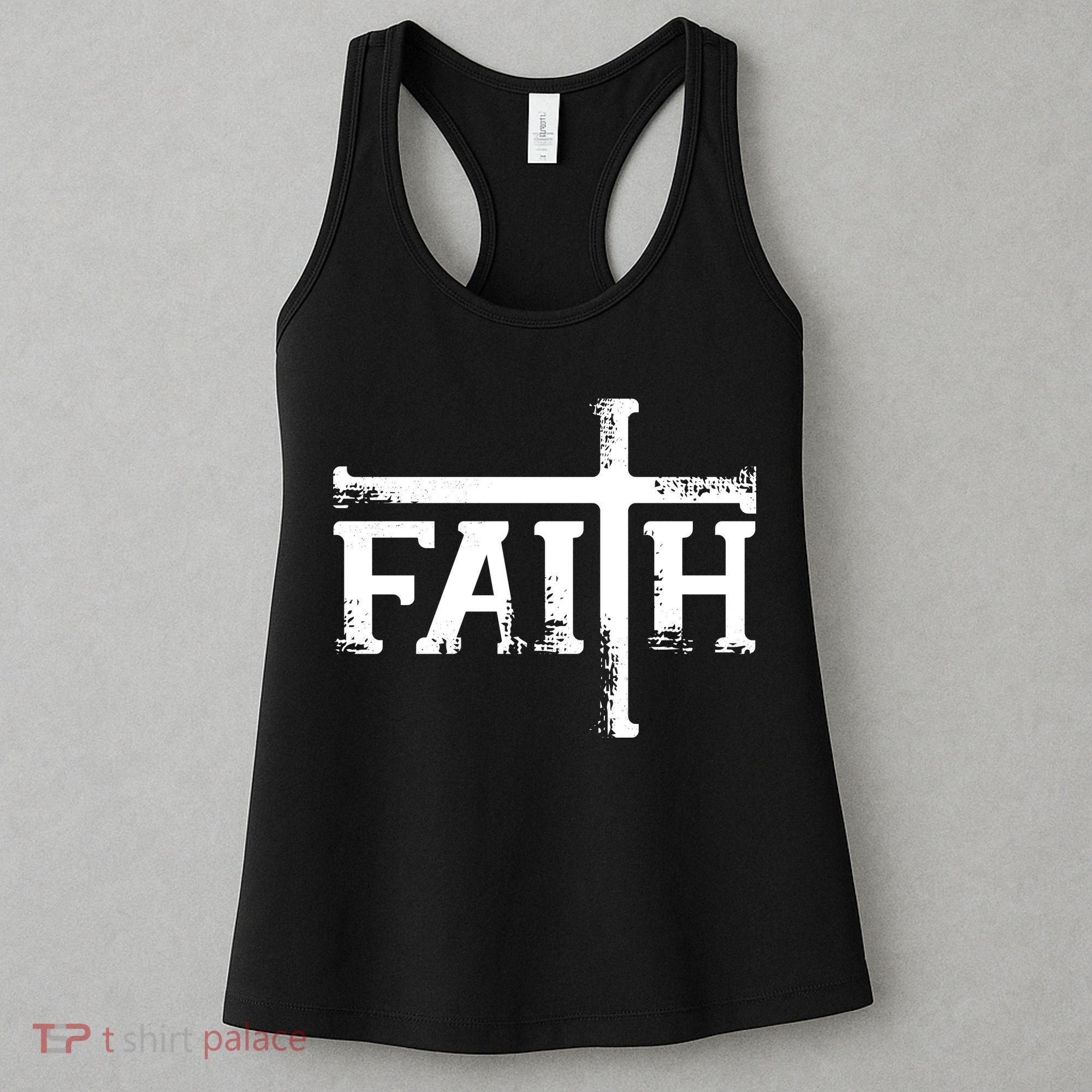 Faith Typo Logo Women's Tank Top