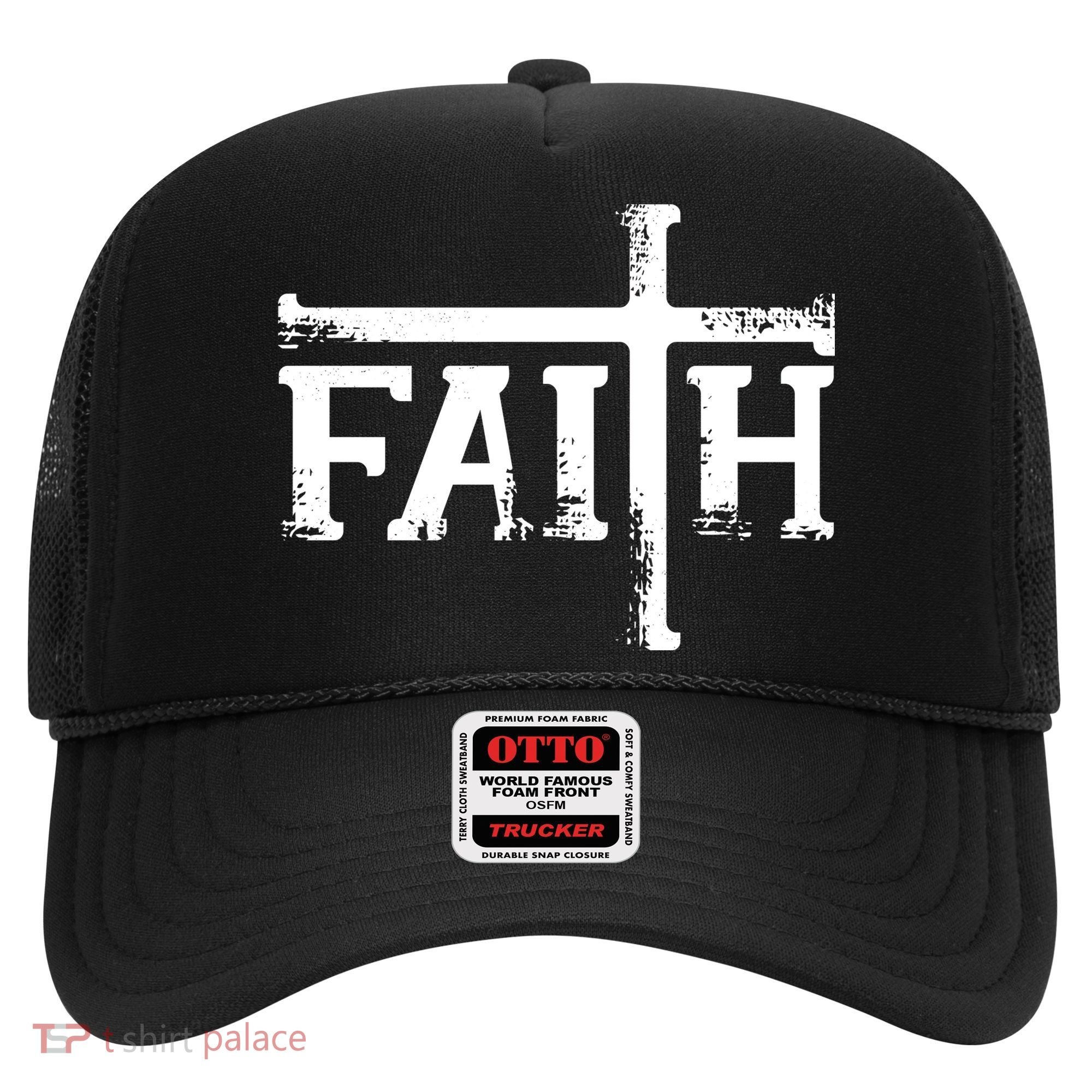 Faith Typo Logo Hat
