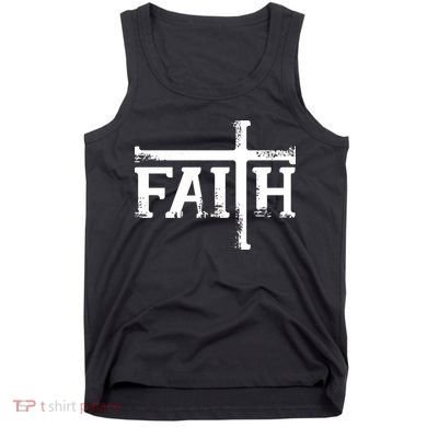 Faith Typo Logo Tank Top
