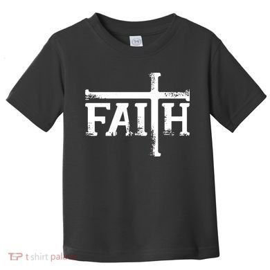 Faith Typo Logo Toddler T-Shirt