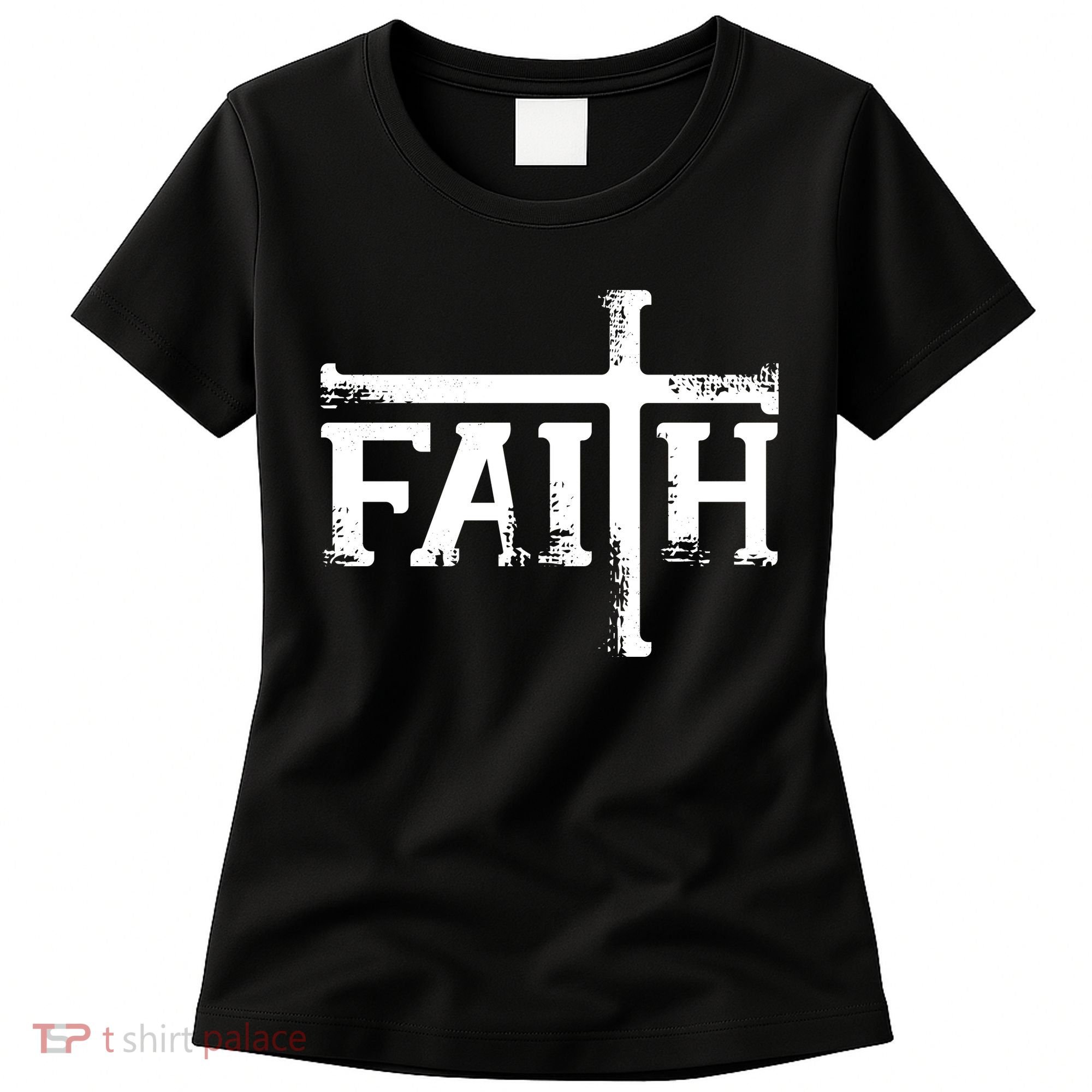 Faith Typo Logo Women's T-Shirt