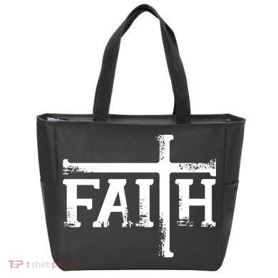 Faith Typo Logo Tote Bag