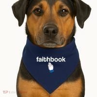 Faithbook USA-Made Doggie Bandana thumb 1