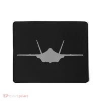 F35 A JSF Lightning II Aircraft Silhouette And Tri View Mousepad thumb 0