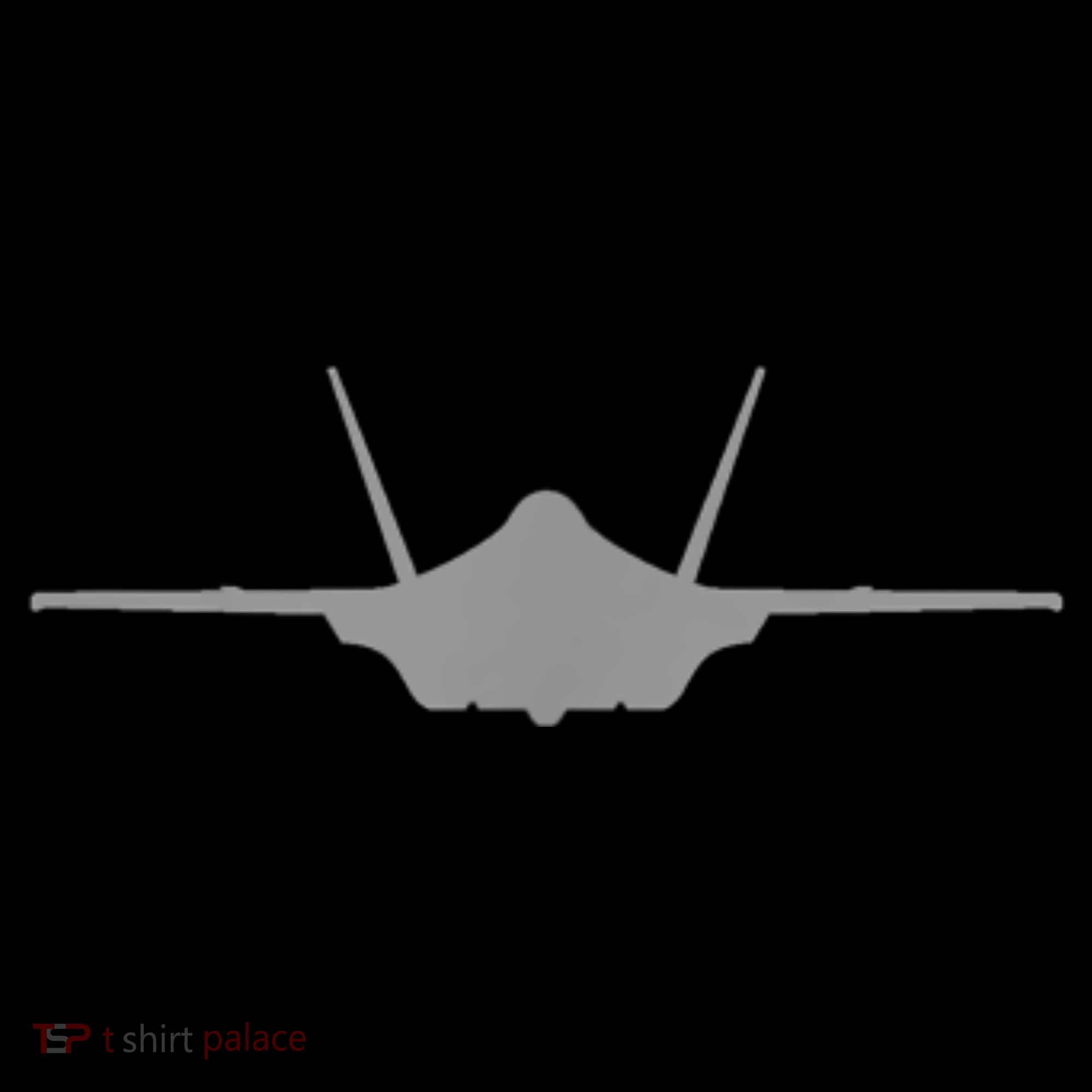 F35 A JSF Lightning II Aircraft Silhouette And Tri View Ornament