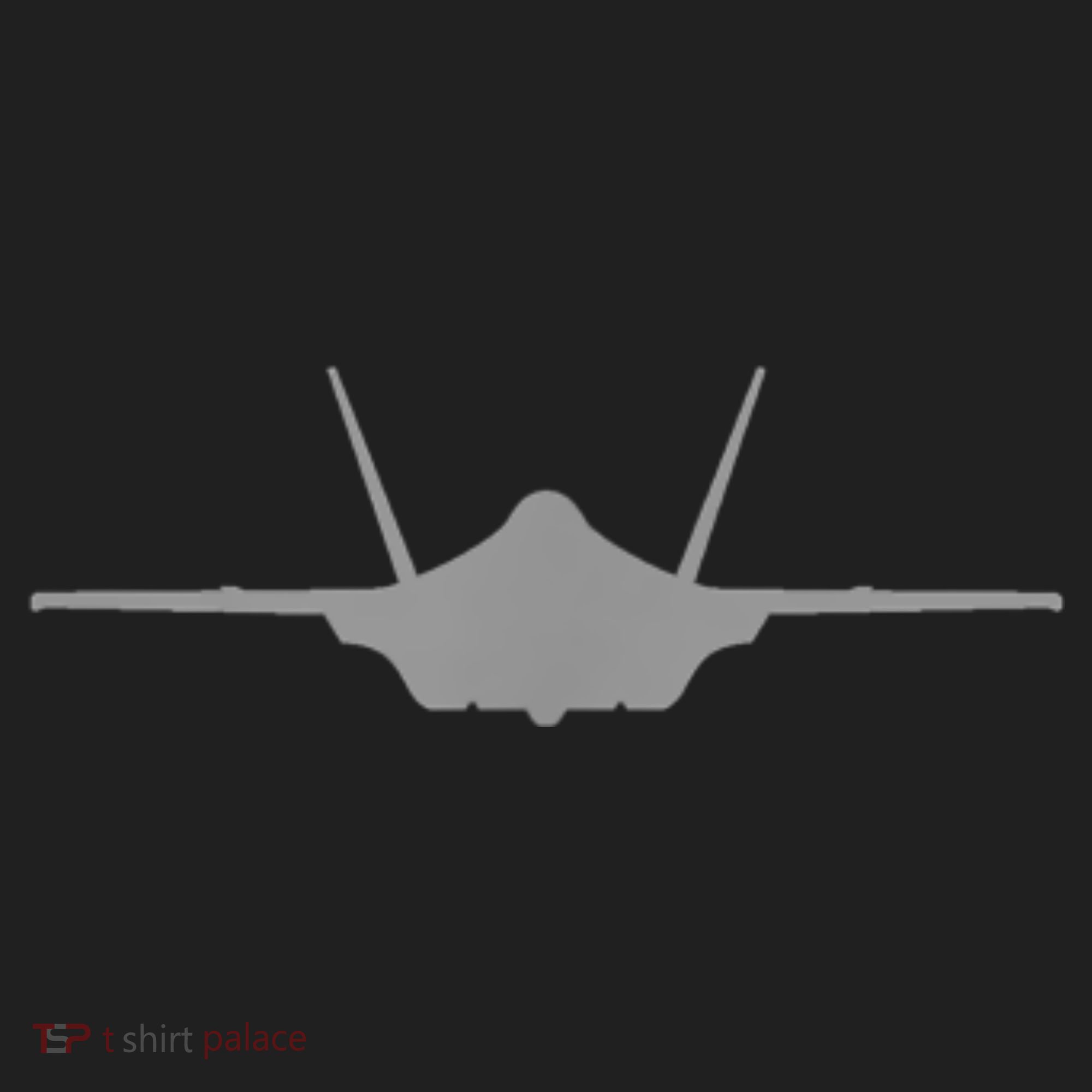 F35 A JSF Lightning II Aircraft Silhouette And Tri View Golf Towel