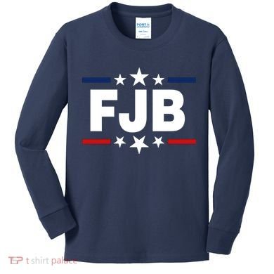 FJB Anti Joe Biden Kids Long Sleeve Shirt