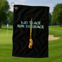 Flotsam And Jetsam No Place For Disgrace Golf Towel thumb 1