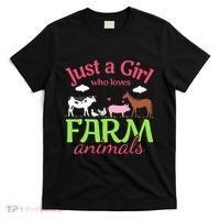 Farm Animal Just a Who Loves Farm Animals T-Shirt thumb 0