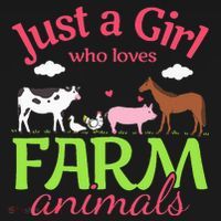 Farm Animal Just a Who Loves Farm Animals T-Shirt thumb 7