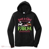 Farm Animal Just a Who Loves Farm Animals Women's Hoodie thumb 0