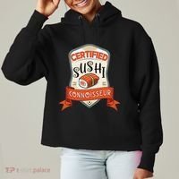 Funny Asian Japan Sushi Lover Award Ladies Heavyweight Boxy Pullover Hoodie thumb 0