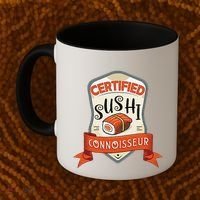 Funny Asian Japan Sushi Lover Award Coffee Mug thumb 2