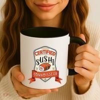 Funny Asian Japan Sushi Lover Award Coffee Mug thumb 3
