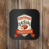 Funny Asian Japan Sushi Lover Award Coaster thumb 0