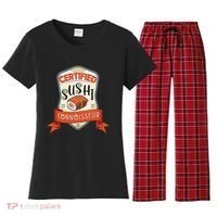 Funny Asian Japan Sushi Lover Award Women's Flannel Pajama Set thumb 0