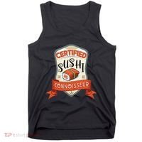 Funny Asian Japan Sushi Lover Award Tank Top thumb 0